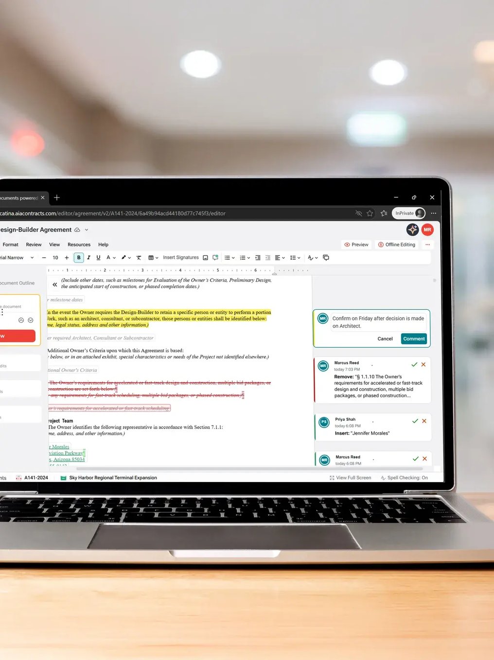 ACD Streamlined Approvals screenshot