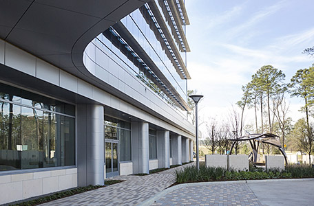 Outdoor plaza